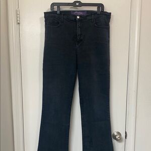 NYDJ Women's Boot Cut Jeans - Washed Black